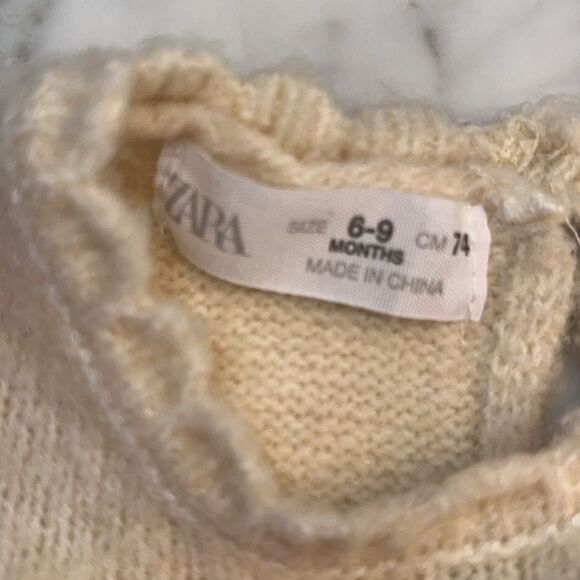 ZARA SWEATER 6/9M - Picture 5 of 8